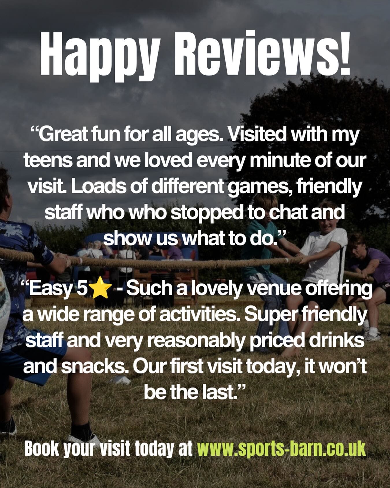 More happy reviews! π€ Donβt just take their word for it, come and experience the fun for yourself - book your session now on our website π
#dayout #devon #localbusiness
